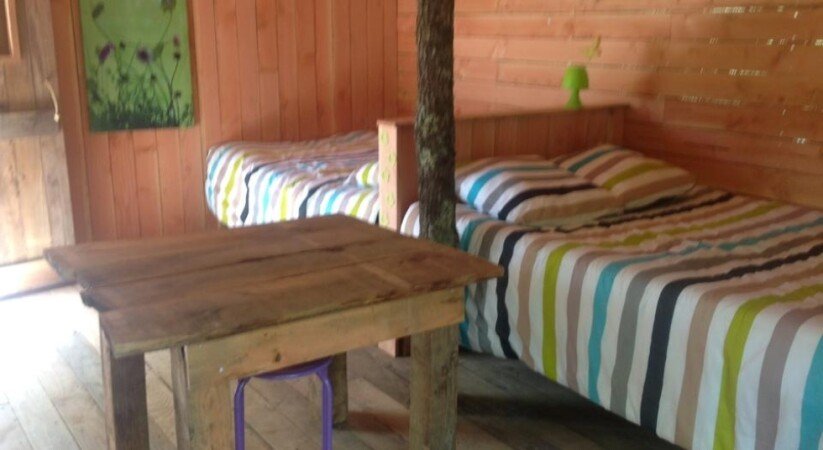 Cabane dans les arbres 1 chambre
