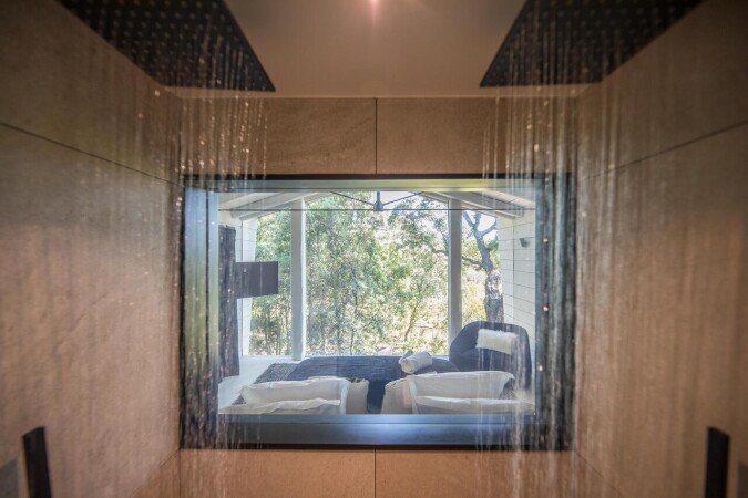 Cabane bien-être, 1 chambre, avec jardin