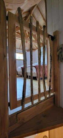 Cabane 2 chambres, avec jardin