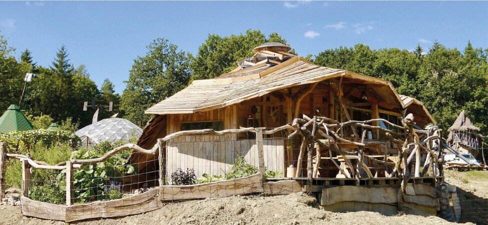 Cabane végétalisée 6 voyageurs