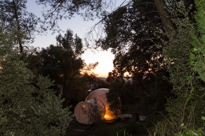 Bulle romantique, 1 chambre, avec jardin