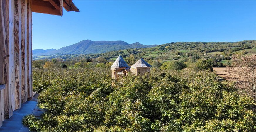 Cabane moderne, 2 chambres, avec wifi