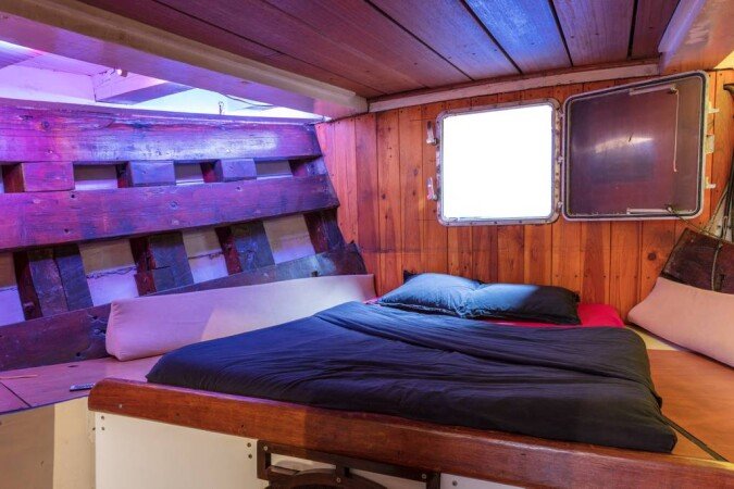 Voilier 1 chambre, avec jardin