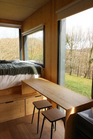 Hébergement insolite 1 chambre, avec jardin