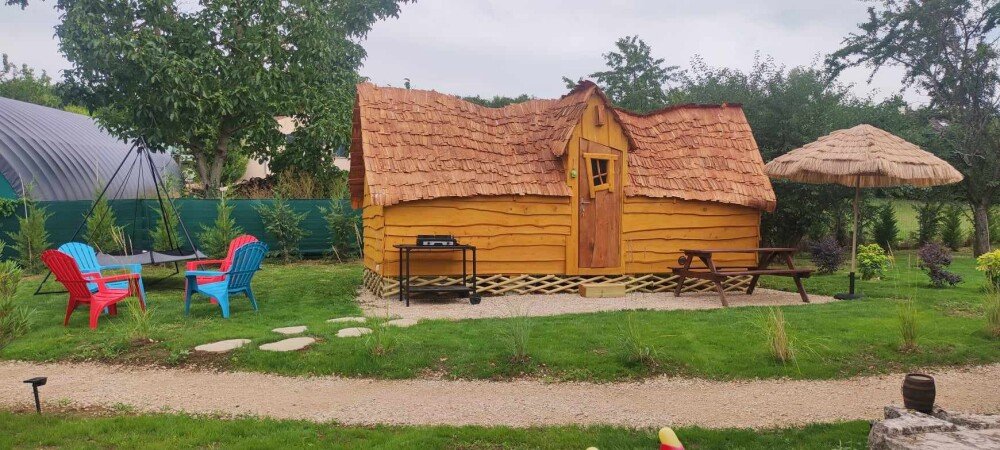 Cabane 1 chambre, avec jardin