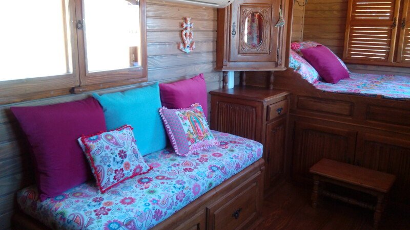 Roulotte 1 chambre, avec jardin