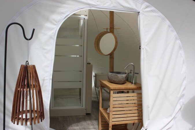 Bulle 1 chambre, avec jardin
