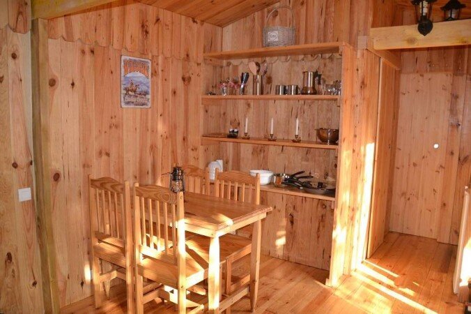 Cabane 1 chambre, avec jardin