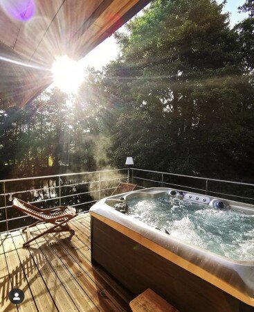 Cabane romantique, 1 chambre, avec jardin