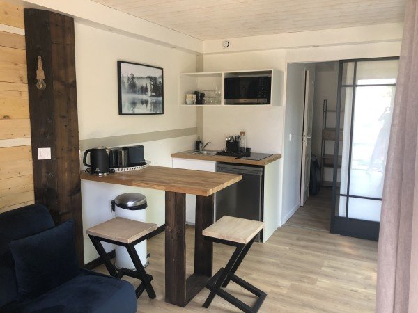 Cabane 1 chambre, avec jardin