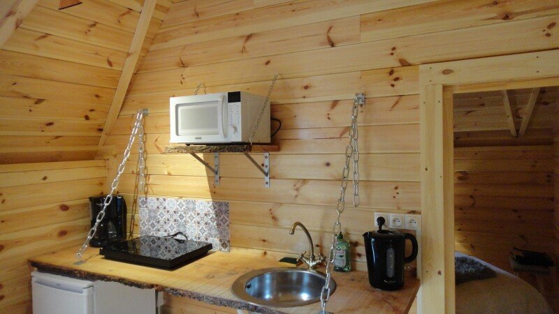 Kota 2 chambres, avec jardin