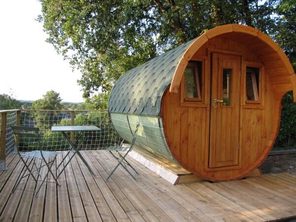 Hébergement insolite cozy, 1 chambre, avec jardin