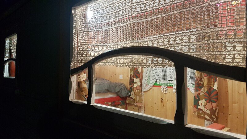 Roulotte confortable, 1 chambre, avec jardin