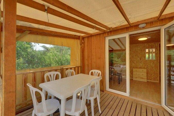 Ecolodge 1 chambre, avec jardin