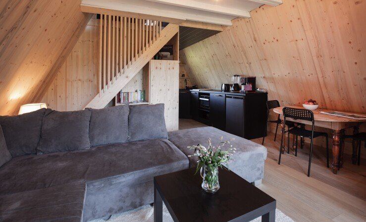 Chalet 1 chambre, avec jardin