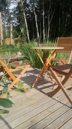 Yourte romantique, 1 chambre, avec jardin