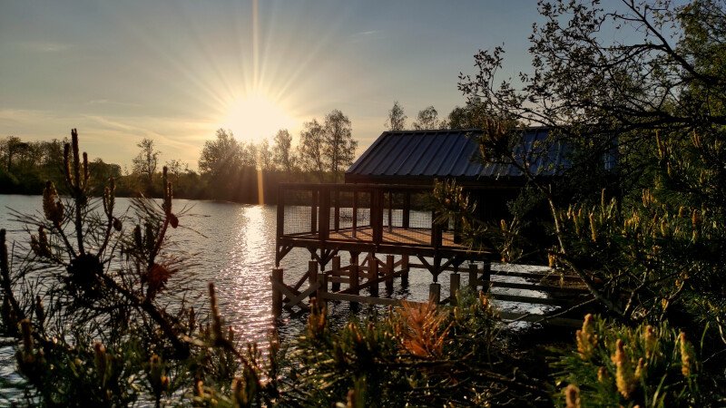 Cabane sur l'eau romantique, 1 chambre