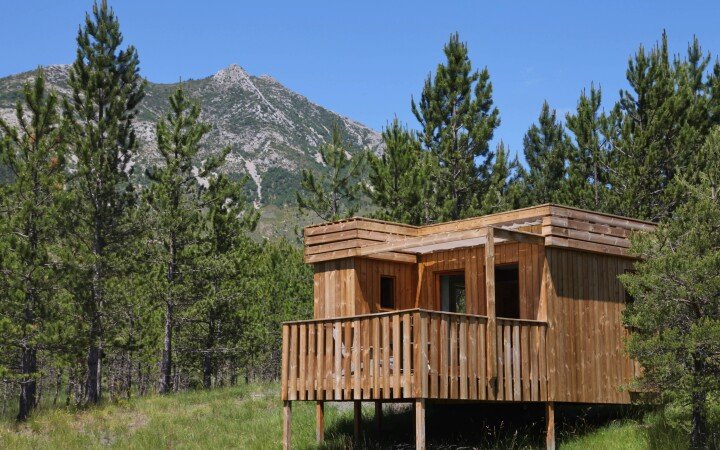 Cabane design, 1 chambre, avec jardin