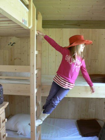 Cabane 2 chambres, avec jardin
