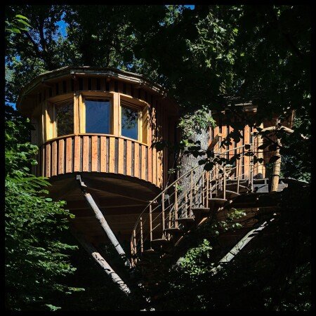 Cabane 1 chambre, avec jardin