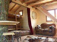 Cabane 1 chambre, avec jardin