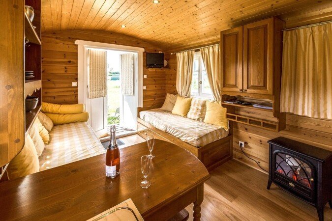 Roulotte cozy, 4 voyageurs, avec jardin