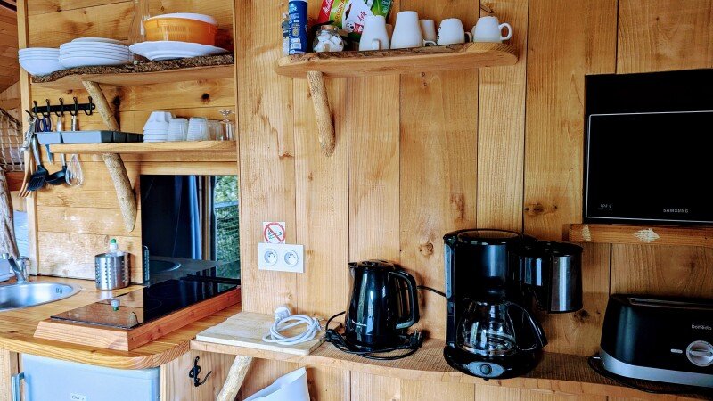 Cabane 1 chambre, avec jardin