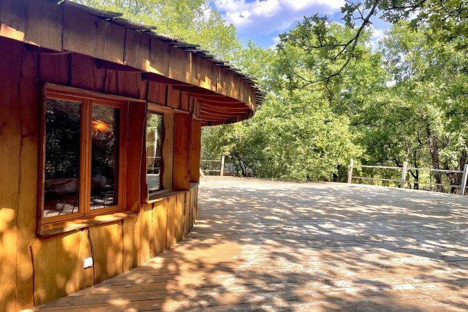 Cabane bien-être, 1 chambre, avec jardin