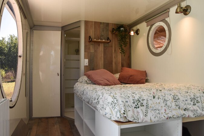 Hébergement insolite 1 chambre, avec jardin