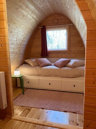 Hébergement insolite 1 chambre, avec jardin