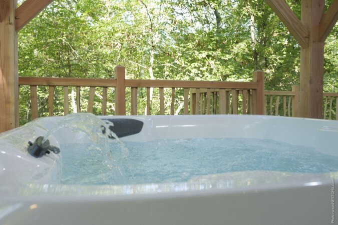 Cabane 2 chambres, avec jardin