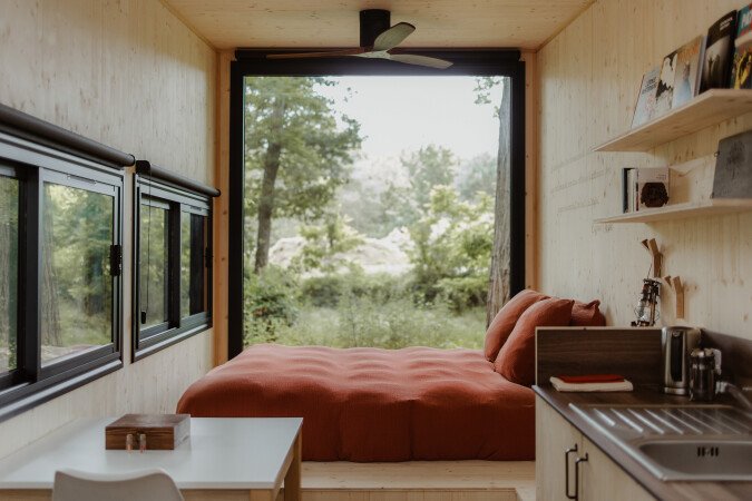 Hébergement insolite 1 chambre, avec jardin