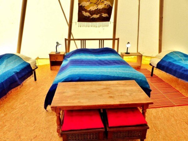 Tipi 5 voyageurs, avec jardin