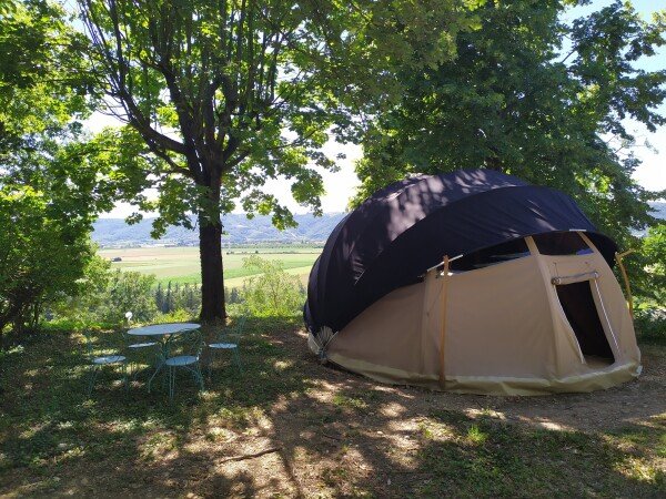 Bulle 5 voyageurs, avec jardin