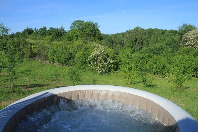Bulle romantique, 1 chambre, avec jardin