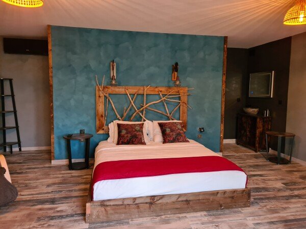 Cabane romantique, 1 chambre, avec jardin