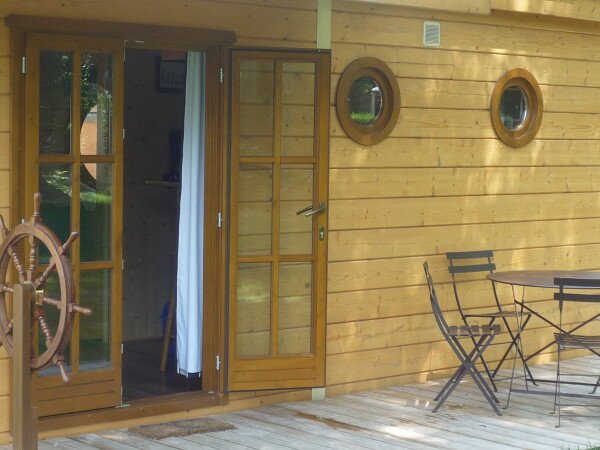 Hébergement insolite 1 chambre, avec jardin