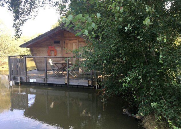 Cabane 3 voyageurs, avec jardin