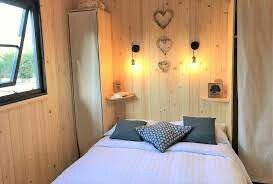 Cabane 2 chambres, avec jardin