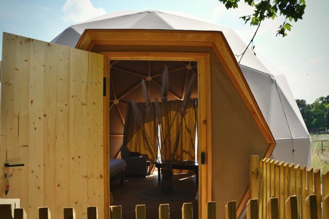 Bulle 1 chambre, avec jardin