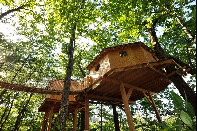 Cabane 1 chambre, avec jardin