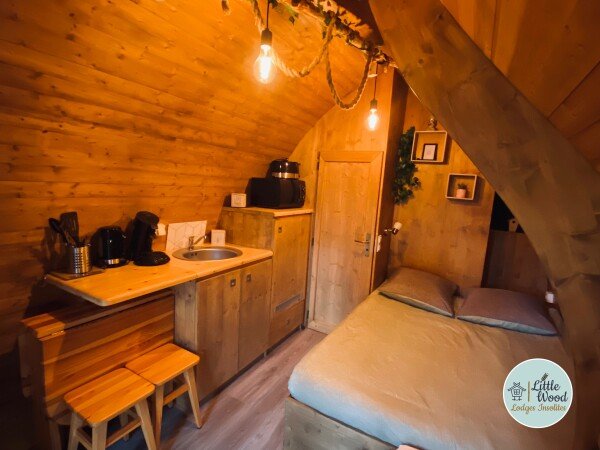 Hébergement insolite 1 chambre, avec jardin