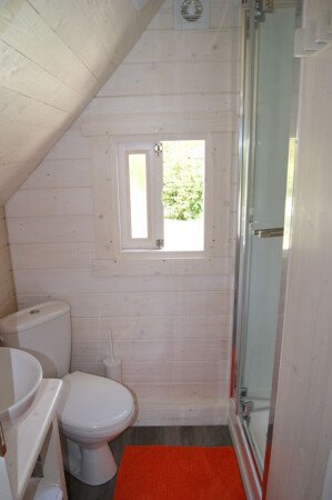 Cabane 2 voyageurs, avec jardin