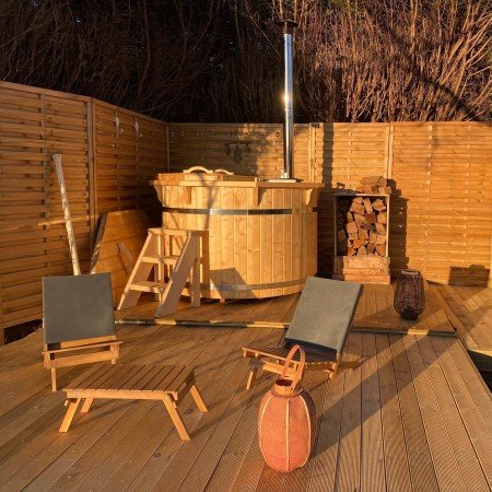 Tente romantique, 1 chambre, avec jardin