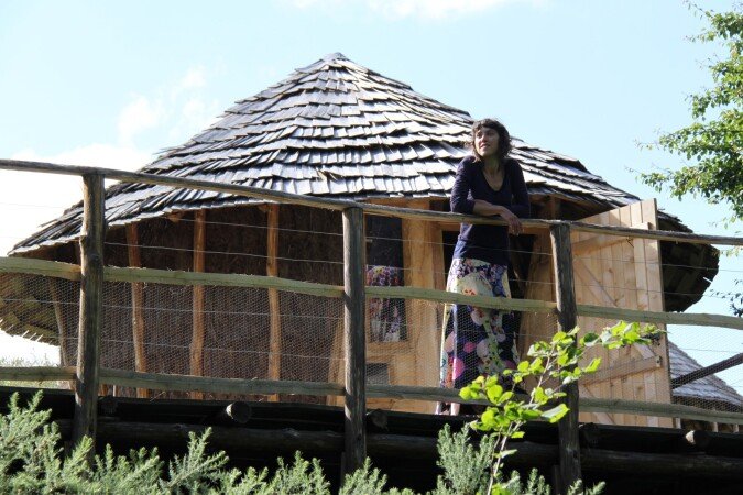 Cabane 1 chambre, avec jardin