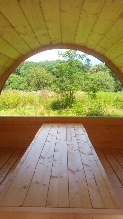 Cabane 1 chambre, avec jardin