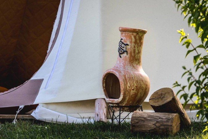 Tipi 2 voyageurs, avec jardin