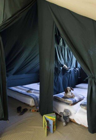 Cabane tout confort, 2 chambres, avec jardin