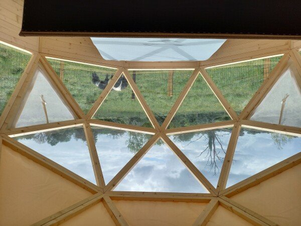 Dôme confortable, 1 chambre, avec jardin