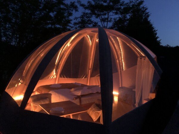 Hébergement insolite 2 voyageurs, avec jardin